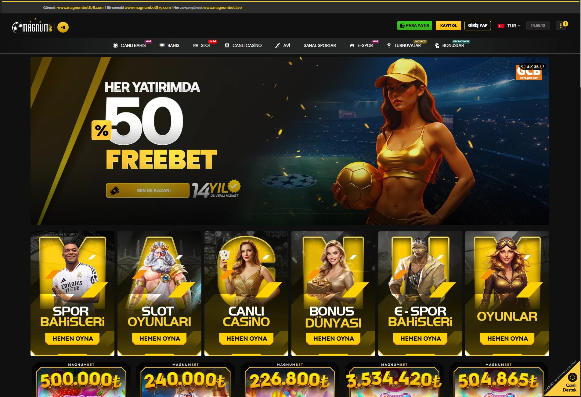 Magnumbet